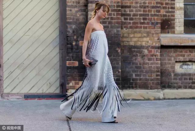 长款裙裤的时尚穿搭法则,了解七分裙裤搭配技巧