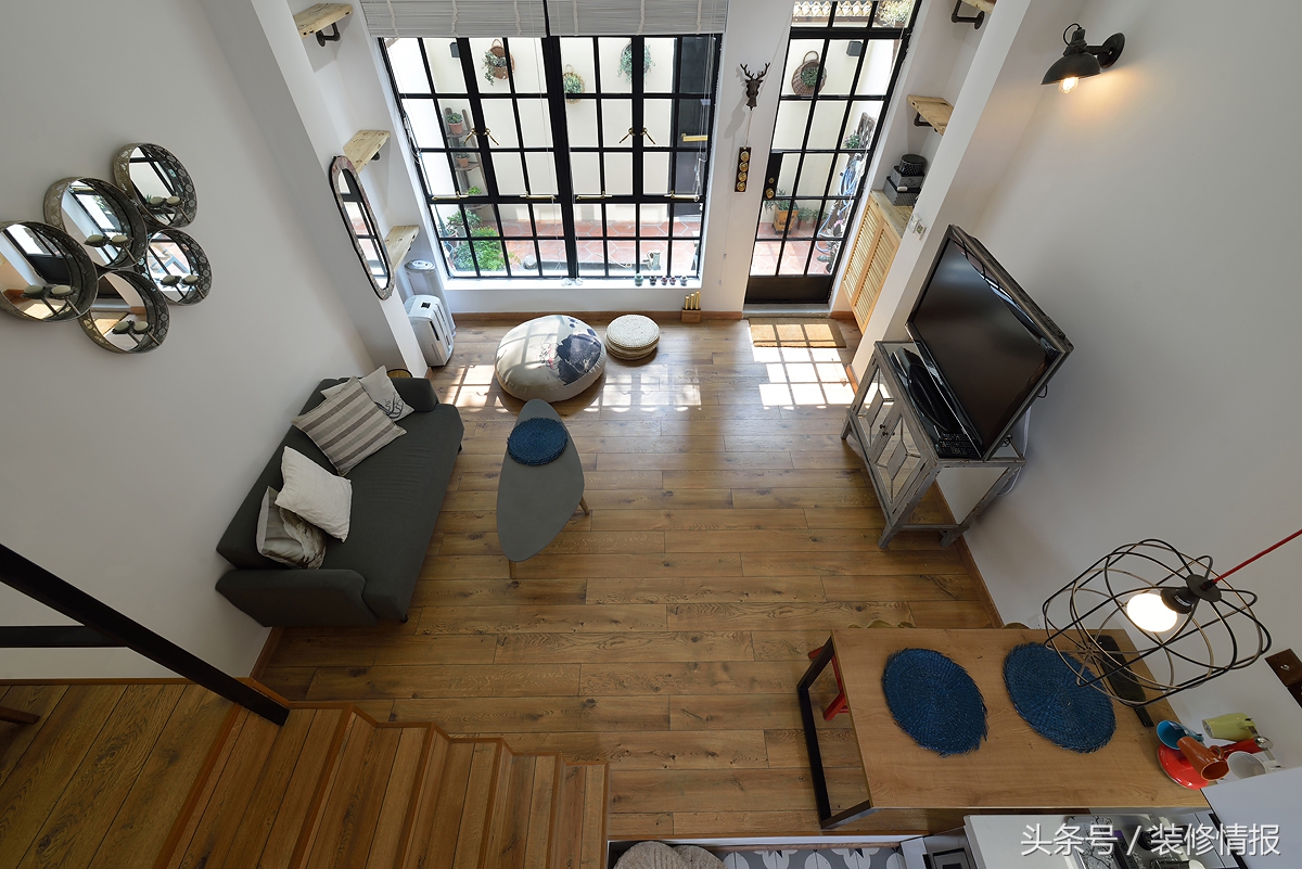 老房变身小别墅,上海老洋房的北欧风格