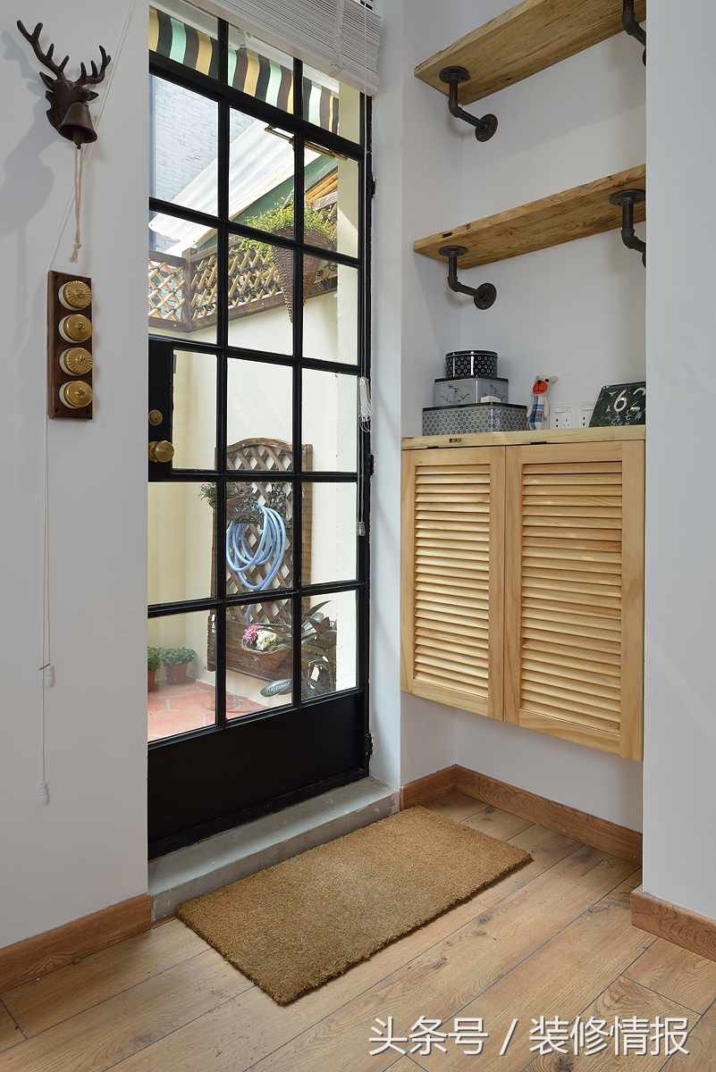 老房变身小别墅,上海老洋房的北欧风格