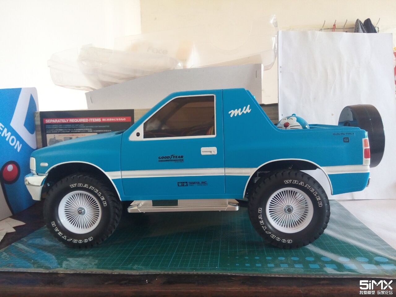 田宫cc01拼装教程,田宫五十铃