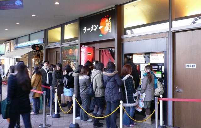 日本美食攻略100例,一兰拉面日本