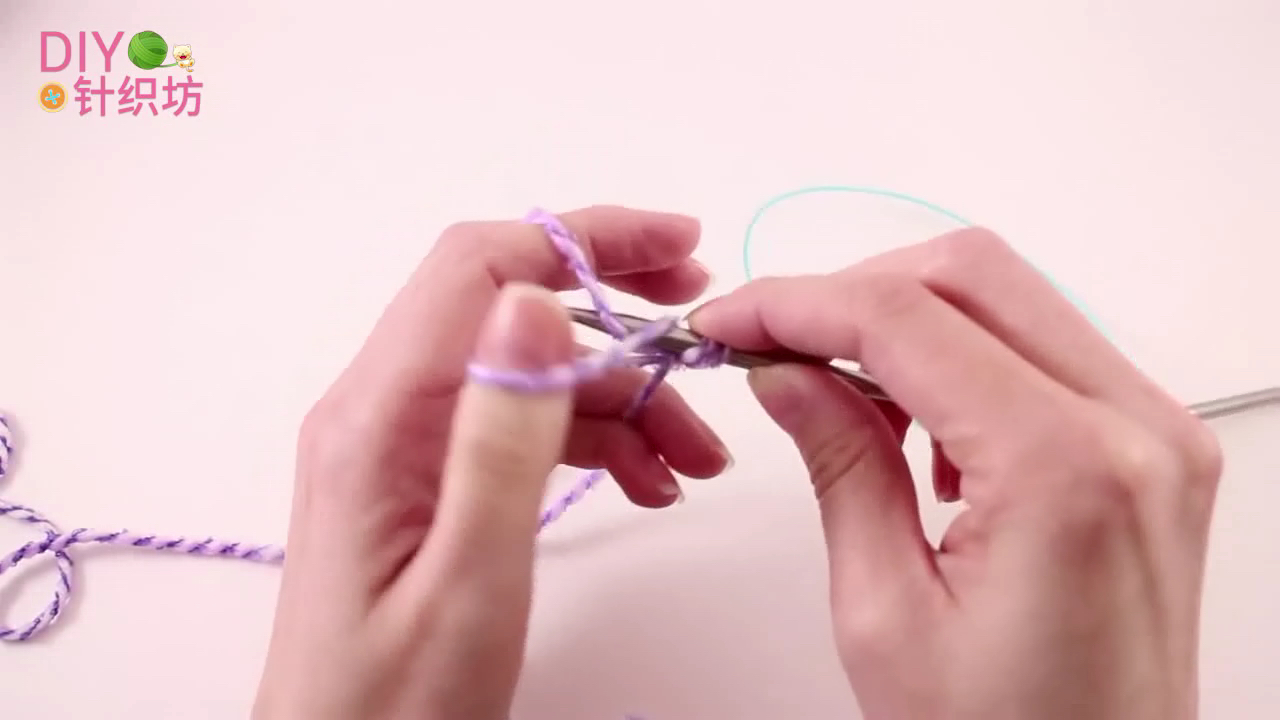 婴儿钩针织材料入门,宝宝披肩钩织教程新款有图解