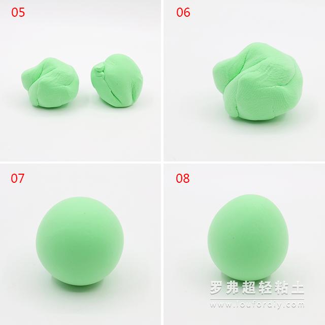 陨石番石榴粘土,超轻粘土石榴制作视频教程简单