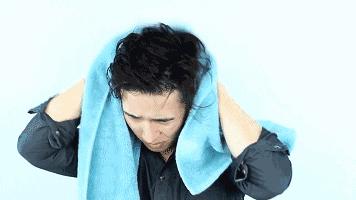 电吹风导致头发干枯、分叉!有了这个微米级日本干发帽,不伤发不掉毛,3分钟头发就干了