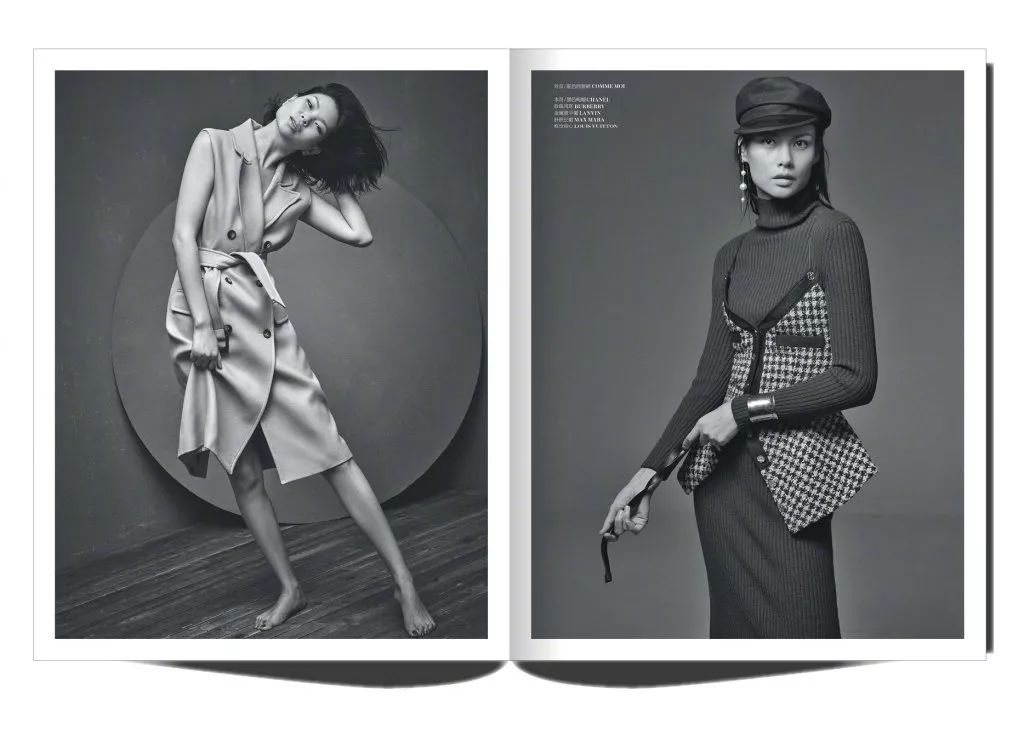 雎晓雯鞋子广告,雎晓雯彩妆广告