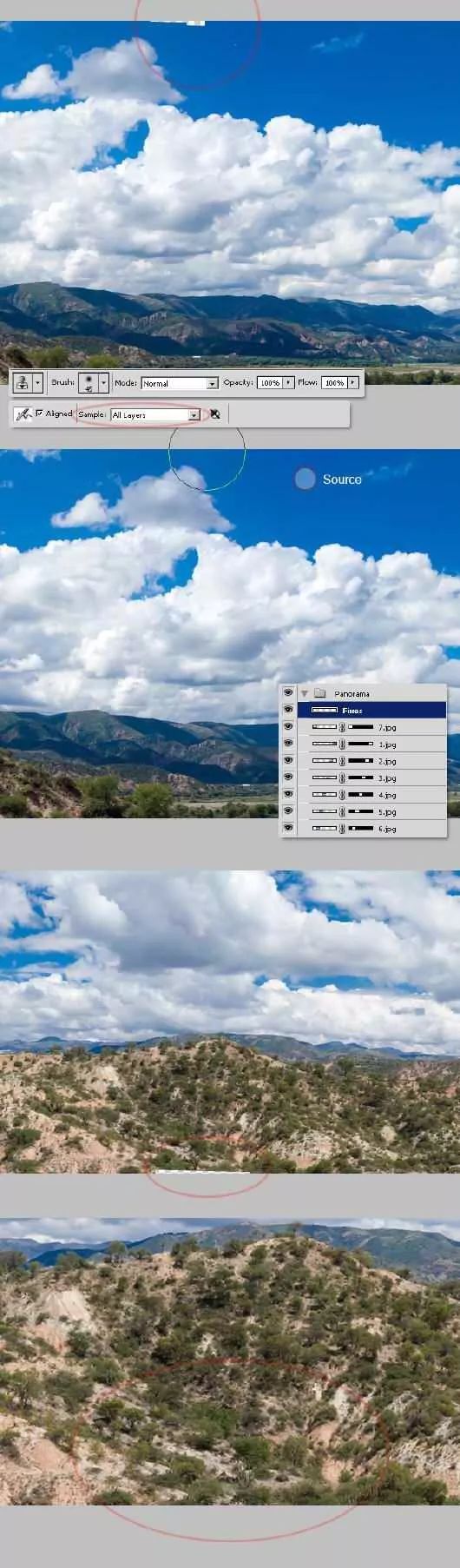 ps自动合成全景照片,ps处理全景照片内存不足