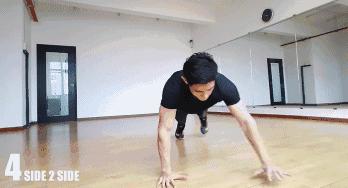 胸肌训练顺带练一下三头肌,徒手练胸肌跟肱二头肌