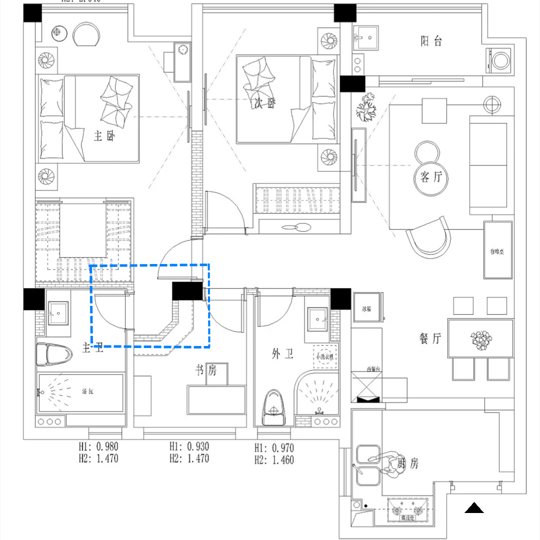 清新迷人的北欧风,北欧风清爽简约的小清新之家