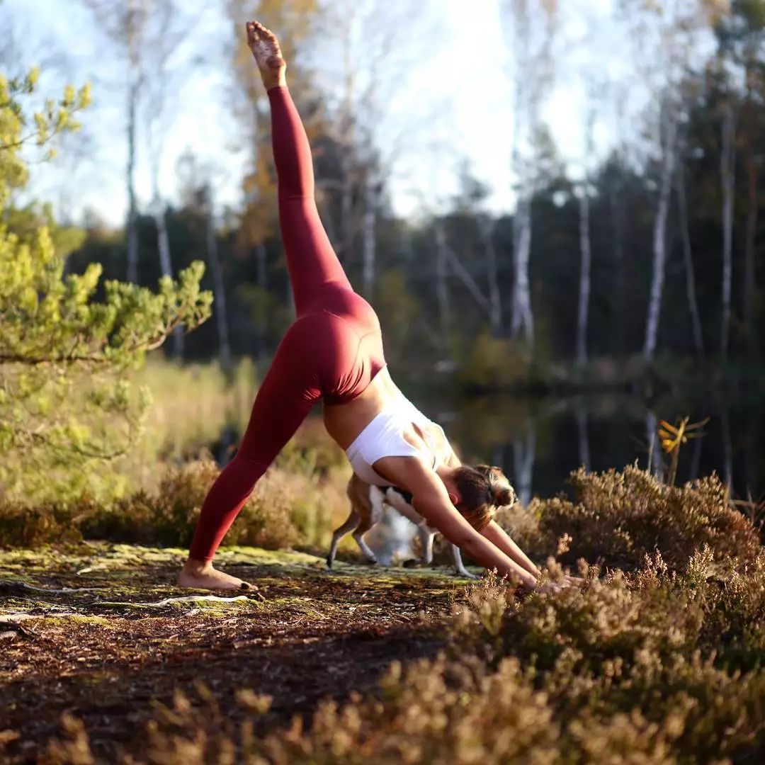 练过瑜伽之后,你的腿绝对够柔软,拉伸幅度不一般