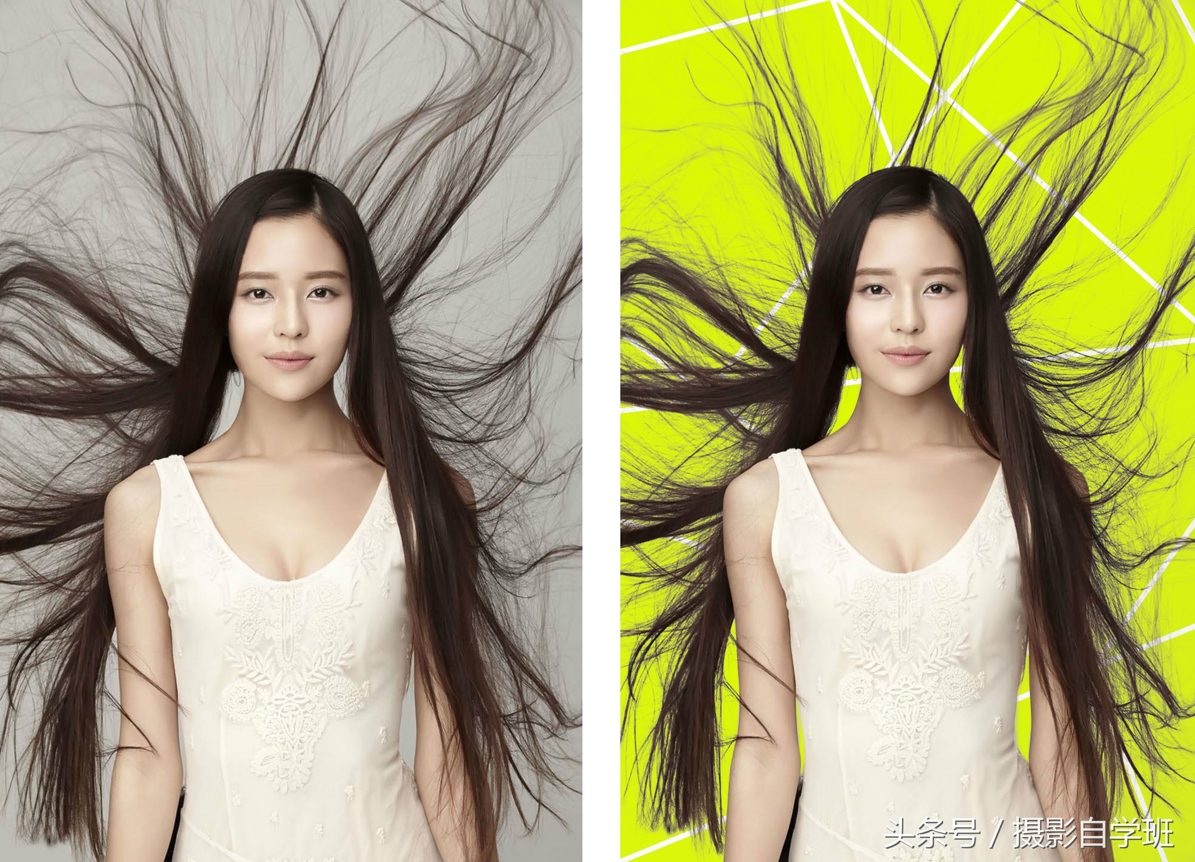 photoshop人像抠图步骤图解,抠发丝技巧ps通道抠图