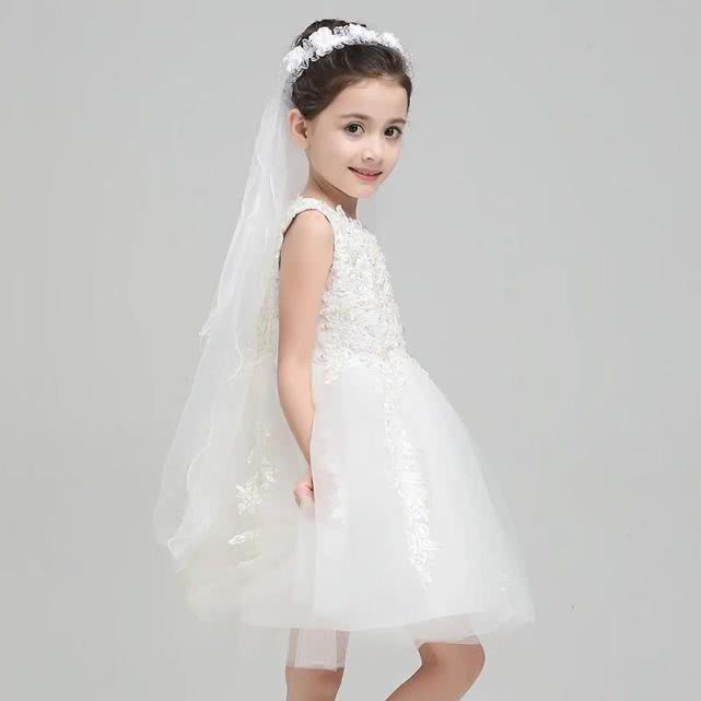 公主国度真丝中长袖夏天连衣裙,儿童夏季公主粉色蝴蝶连衣裙