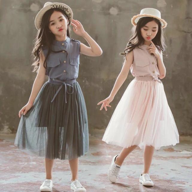 公主国度真丝中长袖夏天连衣裙,儿童夏季公主粉色蝴蝶连衣裙