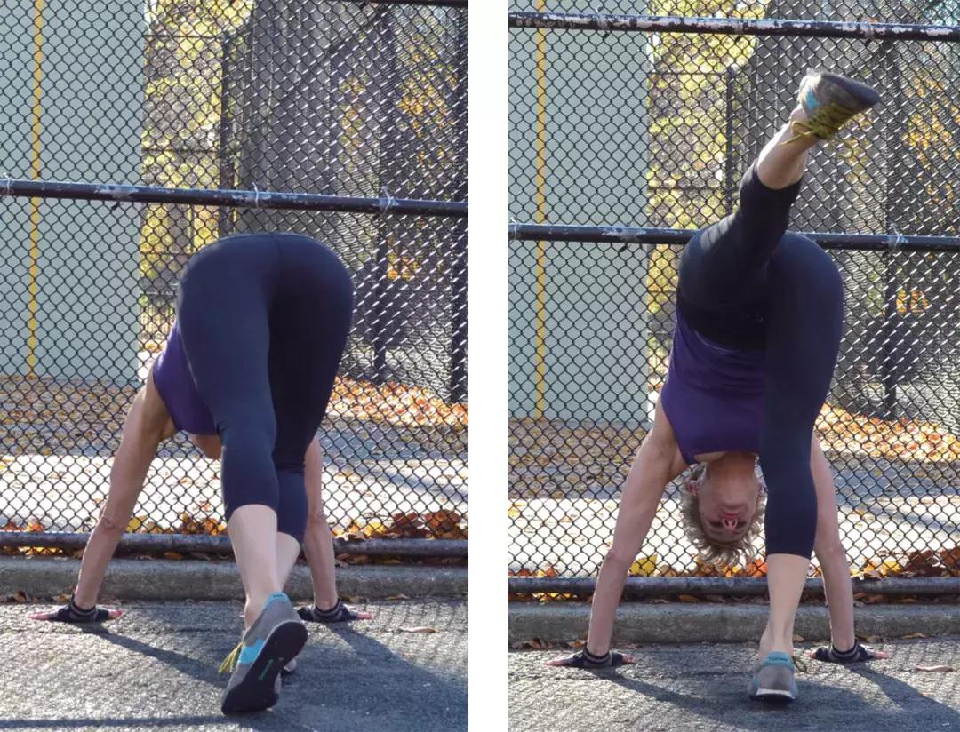 离墙倒立怎么掌握平衡,靠墙倒立该怎么倒上去