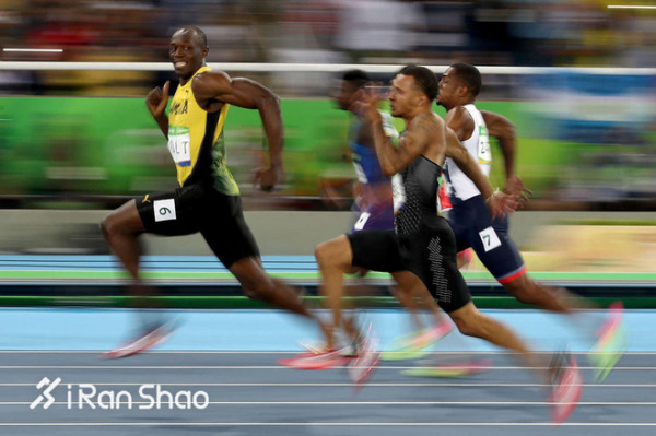 柏林世锦赛黑色闪电博尔特100米,博尔特一道永恒的黑色闪电