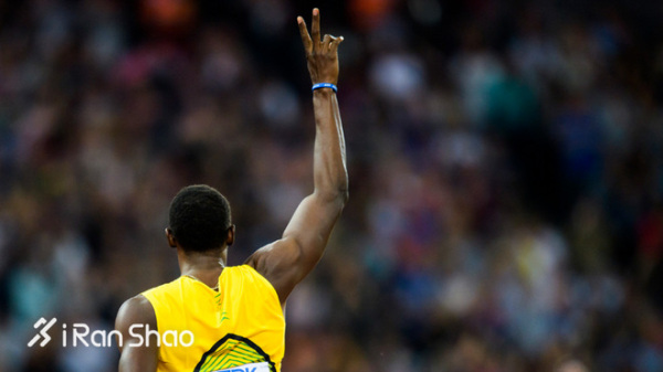 柏林世锦赛黑色闪电博尔特100米,博尔特一道永恒的黑色闪电