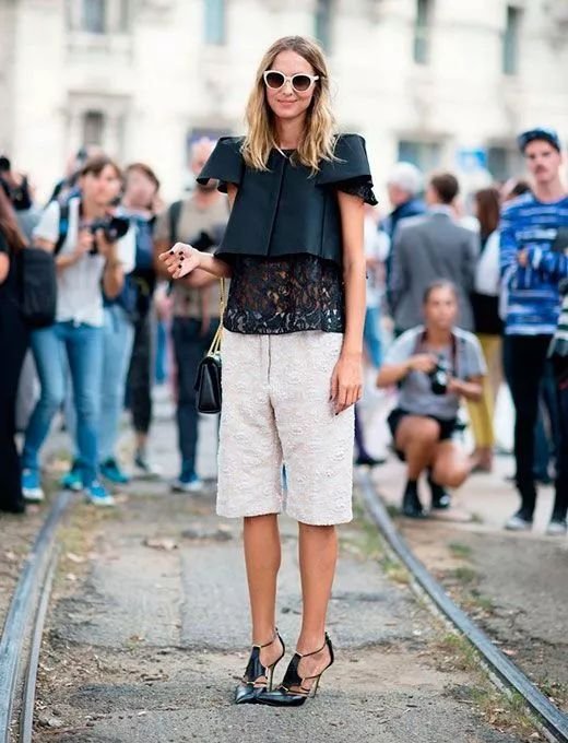 到公司上班可以穿短裤吗 (短裤怎么穿出高级范儿)