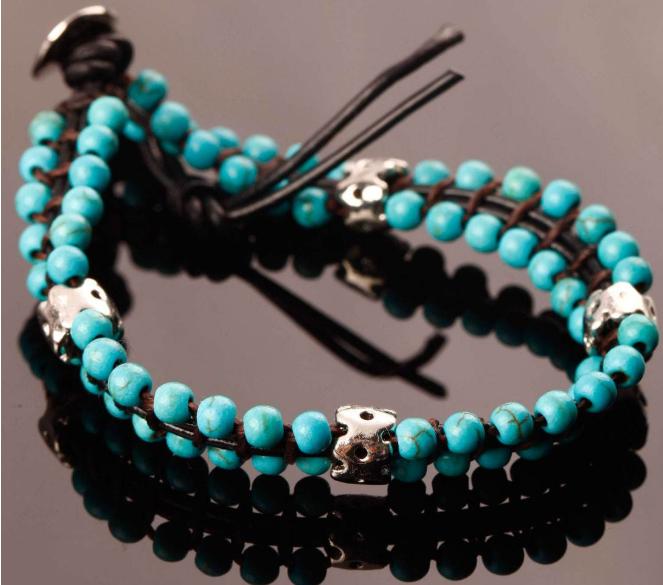 绿松石手串为什么变成黄色,绿松石手串变色了怎么补救