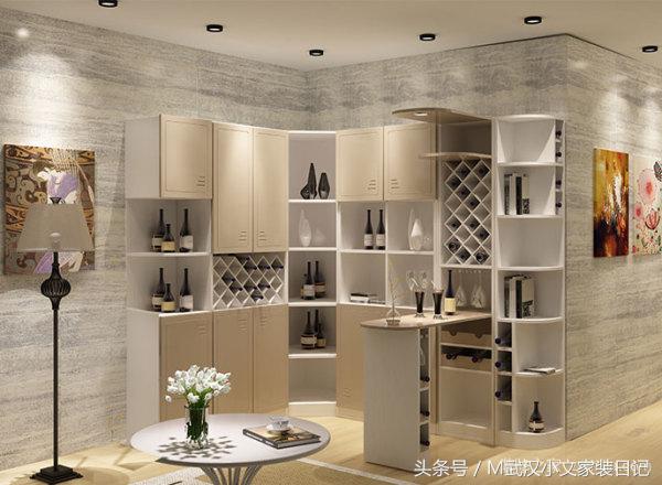 酒柜吧台设计尺寸效果图,酒柜与酒柜吧台