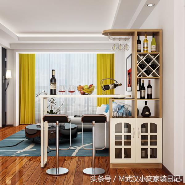 酒柜吧台设计尺寸效果图,酒柜与酒柜吧台