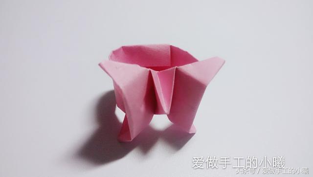 纯手工折纸蝴蝶戒指慢动作教程,很火的蝴蝶戒指折纸教程慢动作