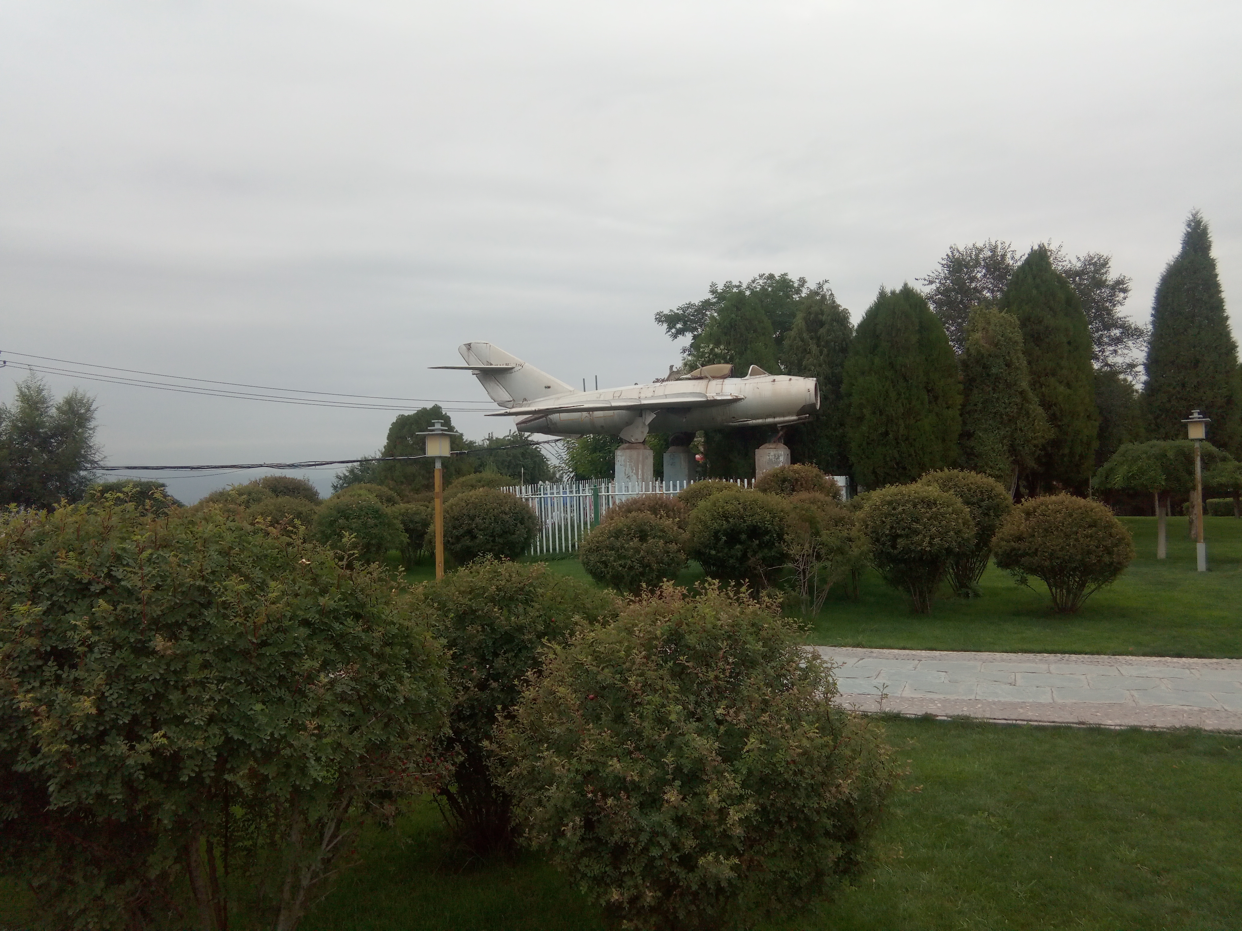 兰州兰山公园夜景,兰州兰山公园