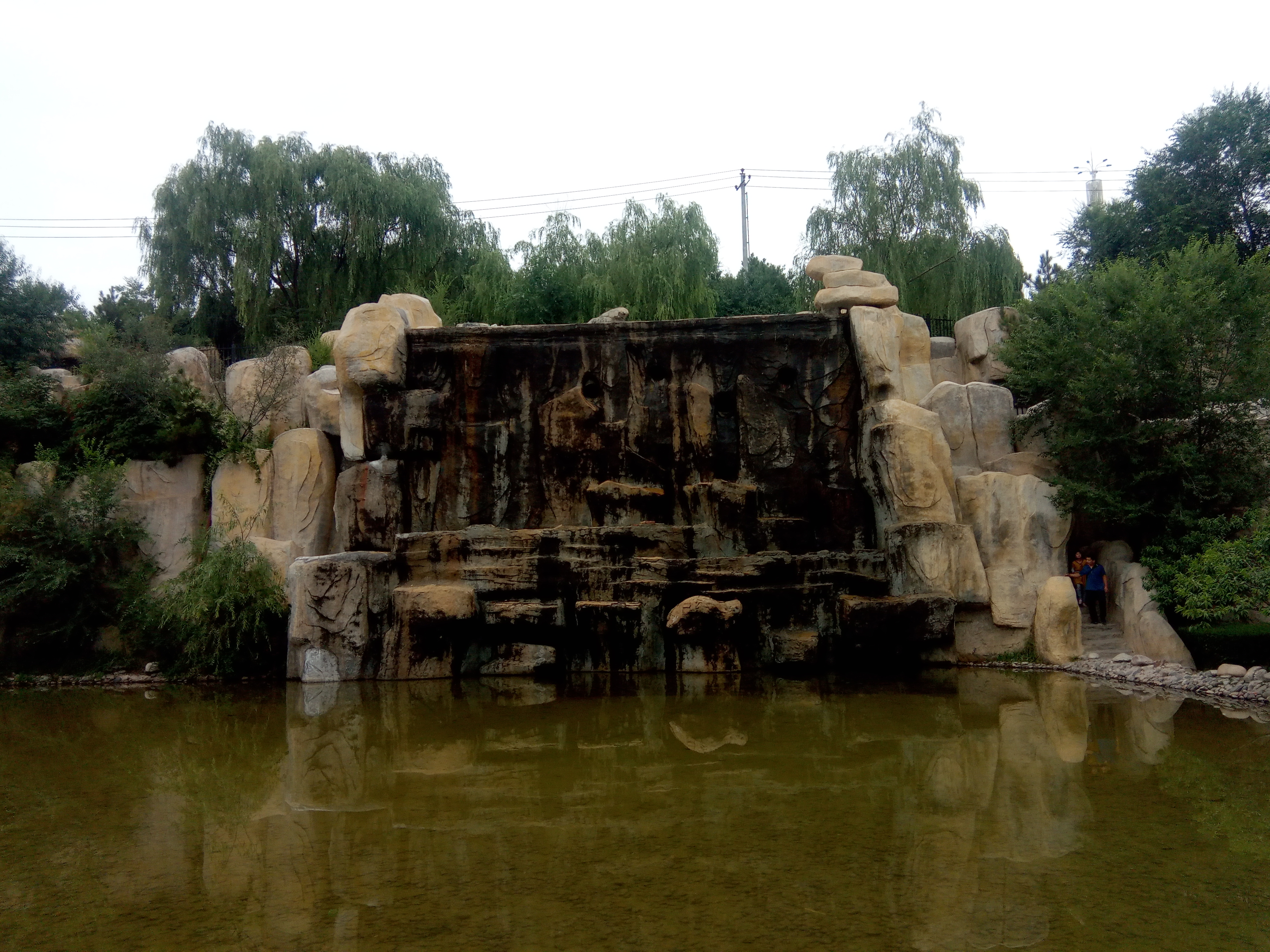 兰州兰山公园夜景,兰州兰山公园