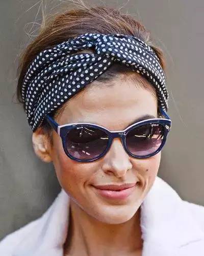 懒人发带神器,可当发箍可绑头发的神器