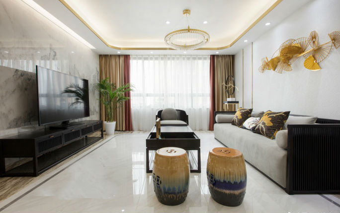 南京90平简装风格2到3万,138平米小户型装修