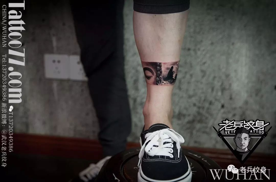 老兵侧腰纹身图案大全,老兵纹身作品
