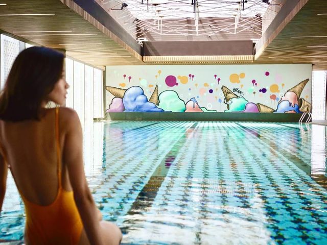 北京玩水的地方恒温泳池,最美的野奢游泳池