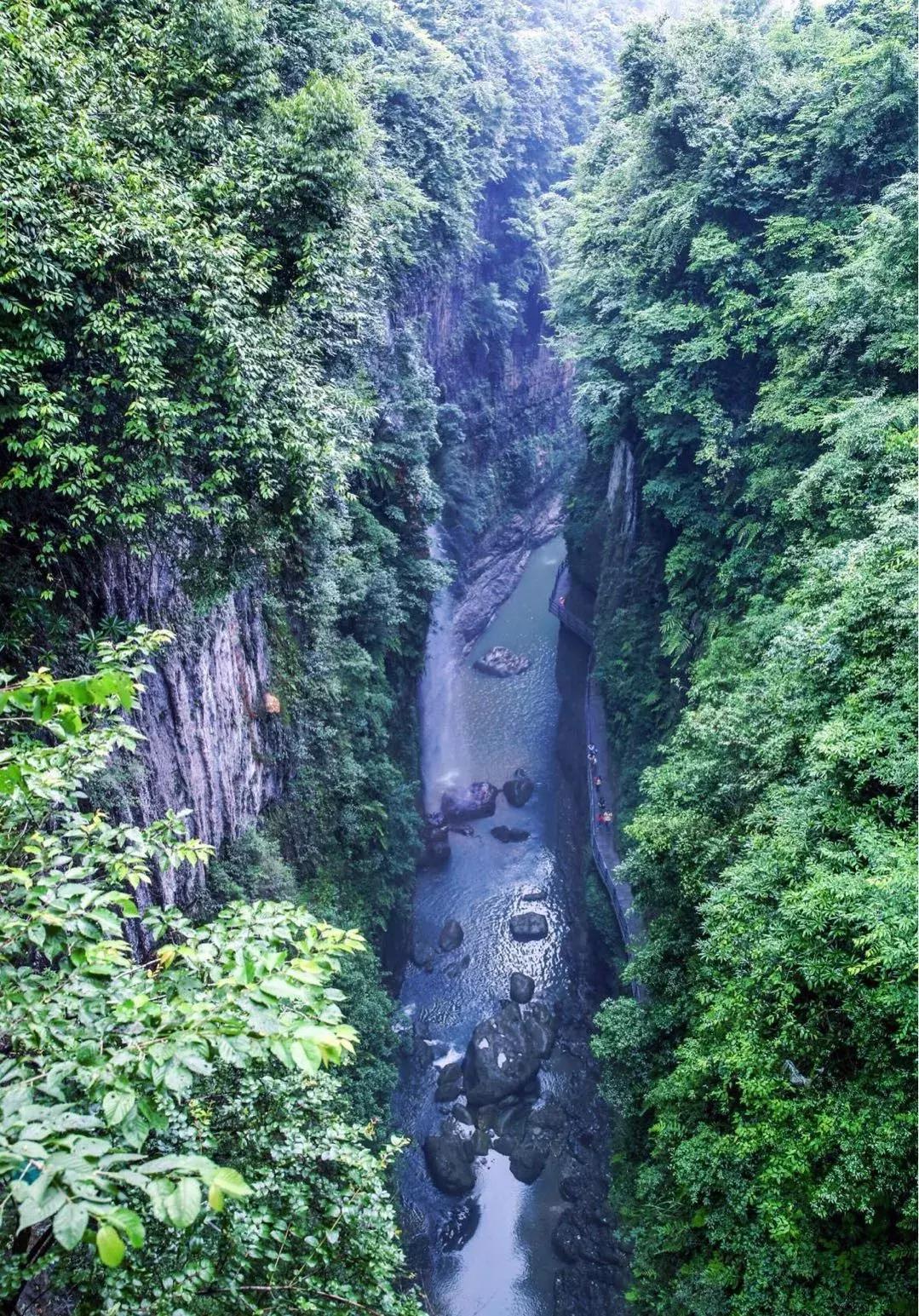 鄂西北的小县城,鄂西北的风景区