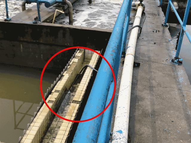 自作聪明!开平一纺织厂排放污染物时注入清水逃避监管!