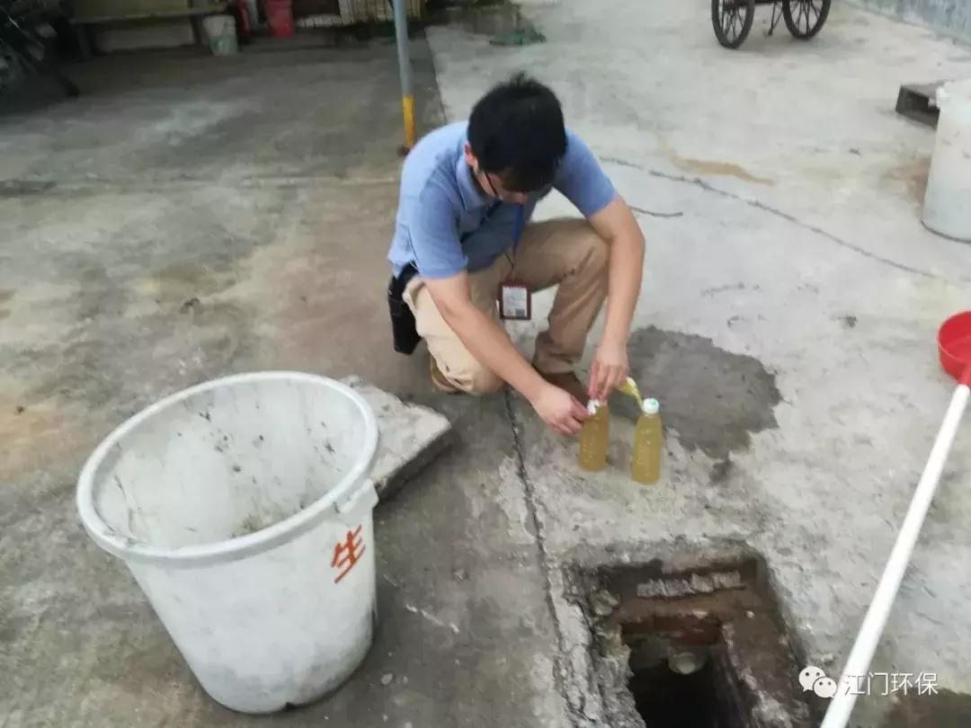 自作聪明!开平一纺织厂排放污染物时注入清水逃避监管!