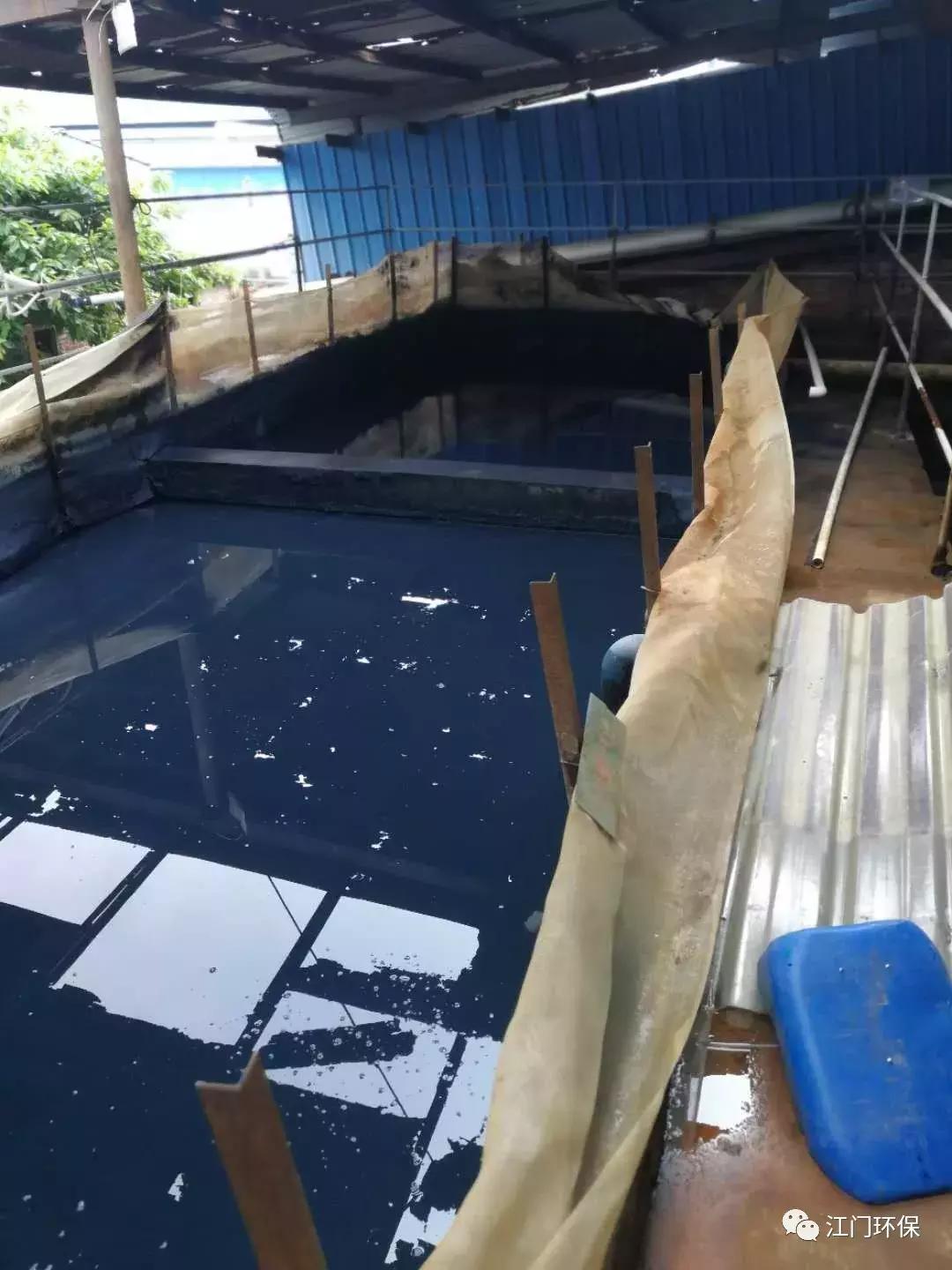 自作聪明!开平一纺织厂排放污染物时注入清水逃避监管!