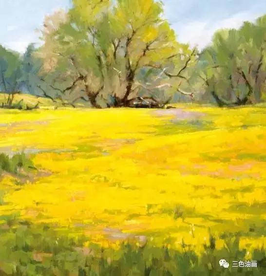 大师油画风景技法示范教程,维克多油画风景教程