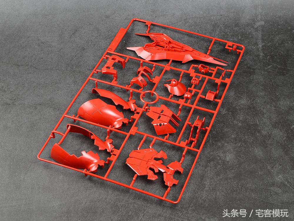 万代rg电镀沙扎比测评,万代rg沙扎比组装过程