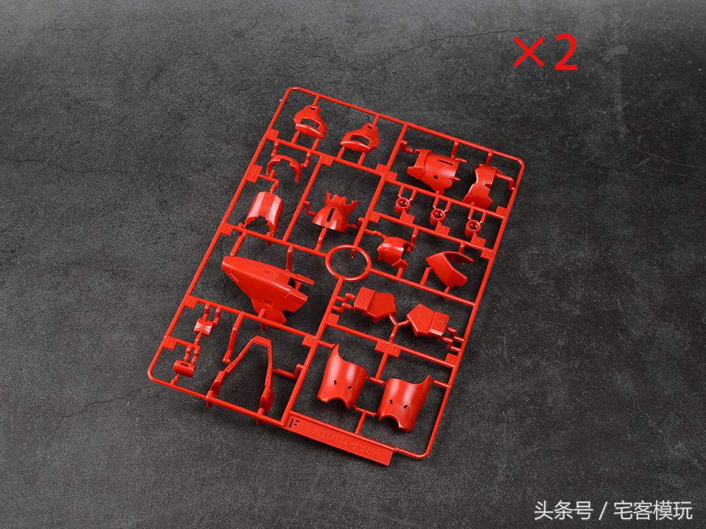 万代rg电镀沙扎比测评,万代rg沙扎比组装过程