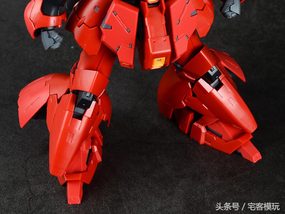 万代rg电镀沙扎比测评,万代rg沙扎比组装过程