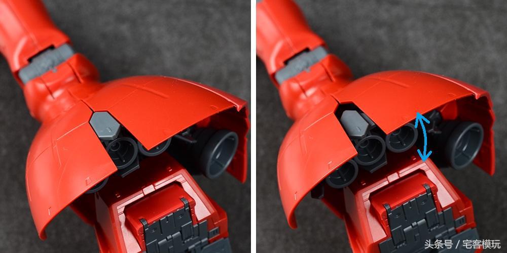 万代rg电镀沙扎比测评,万代rg沙扎比组装过程