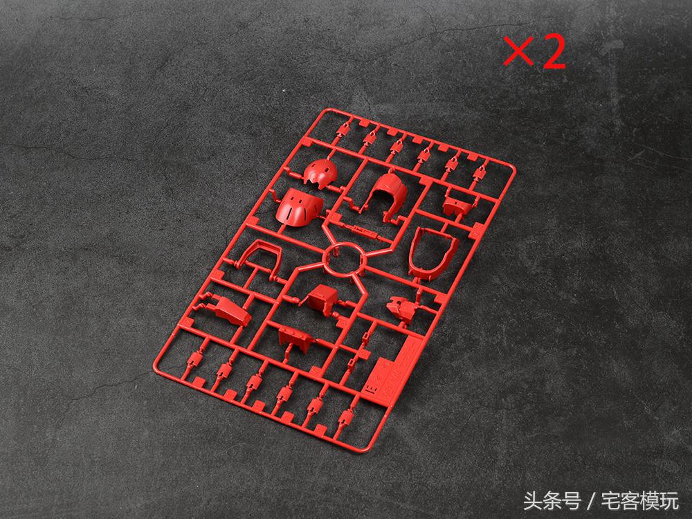 万代rg电镀沙扎比测评,万代rg沙扎比组装过程