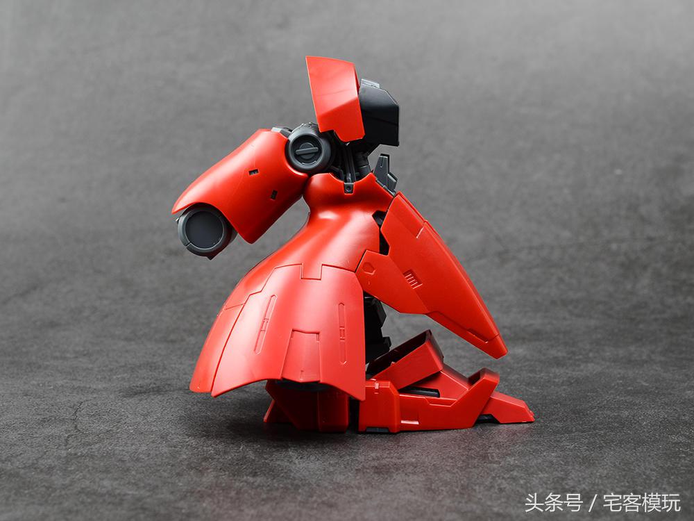 万代rg电镀沙扎比测评,万代rg沙扎比组装过程