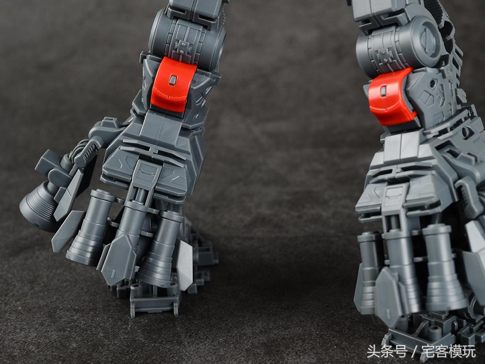 万代rg电镀沙扎比测评,万代rg沙扎比组装过程