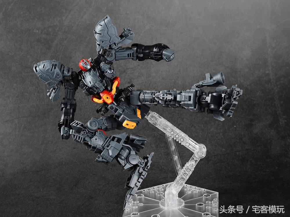 万代rg电镀沙扎比测评,万代rg沙扎比组装过程