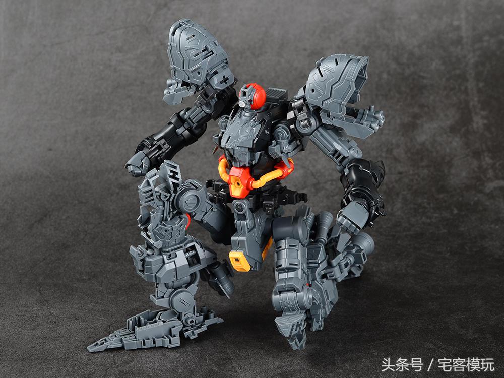 万代rg电镀沙扎比测评,万代rg沙扎比组装过程