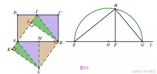 初中数学几何模型教具,初中数学几何滑梯模型