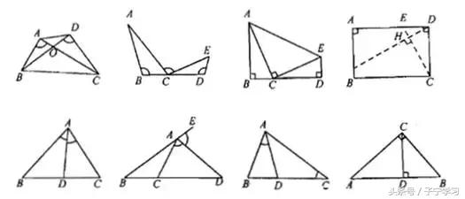 初中数学几何模型教具,初中数学几何滑梯模型