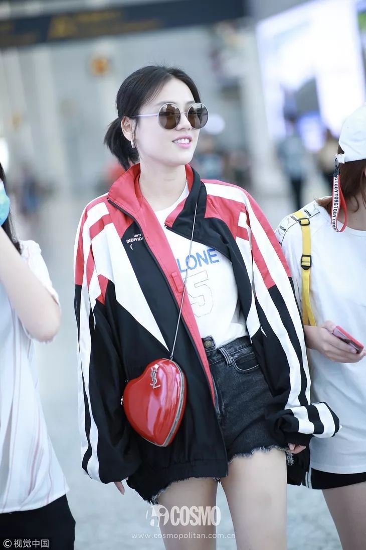 时髦精小众设计高腰短裤,毛边时髦短裤