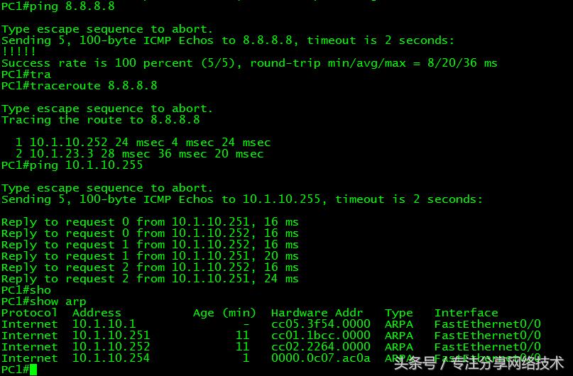CCNA-19-HSRP+DHCP(理论+实验)
