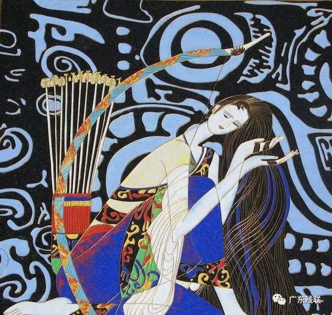 残疾小伙追寻互联网创业梦,“慧”画制作景泰蓝金丝沙画