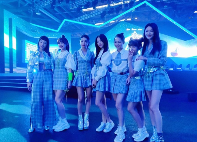 亚洲新歌榜年度盛典乐华七子,乐华七子nextheartfullofyou舞台